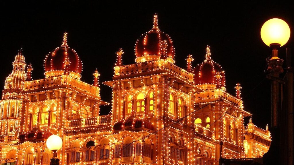 Glimmering Mysore Palace